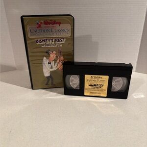 Disney Cartoon Classics VHS - Disney’s Best The Fabulous 50’s